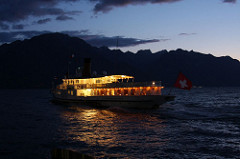 Montreux by night/sunset