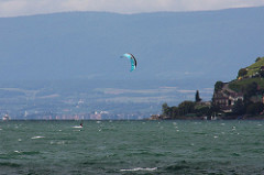 Vevey: Kite surfer