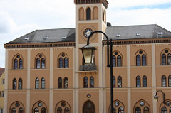 Rathaus mit Lampe