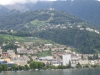 Blick auf Montreux' Zentrum