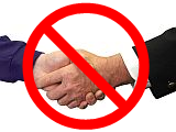 no handshake